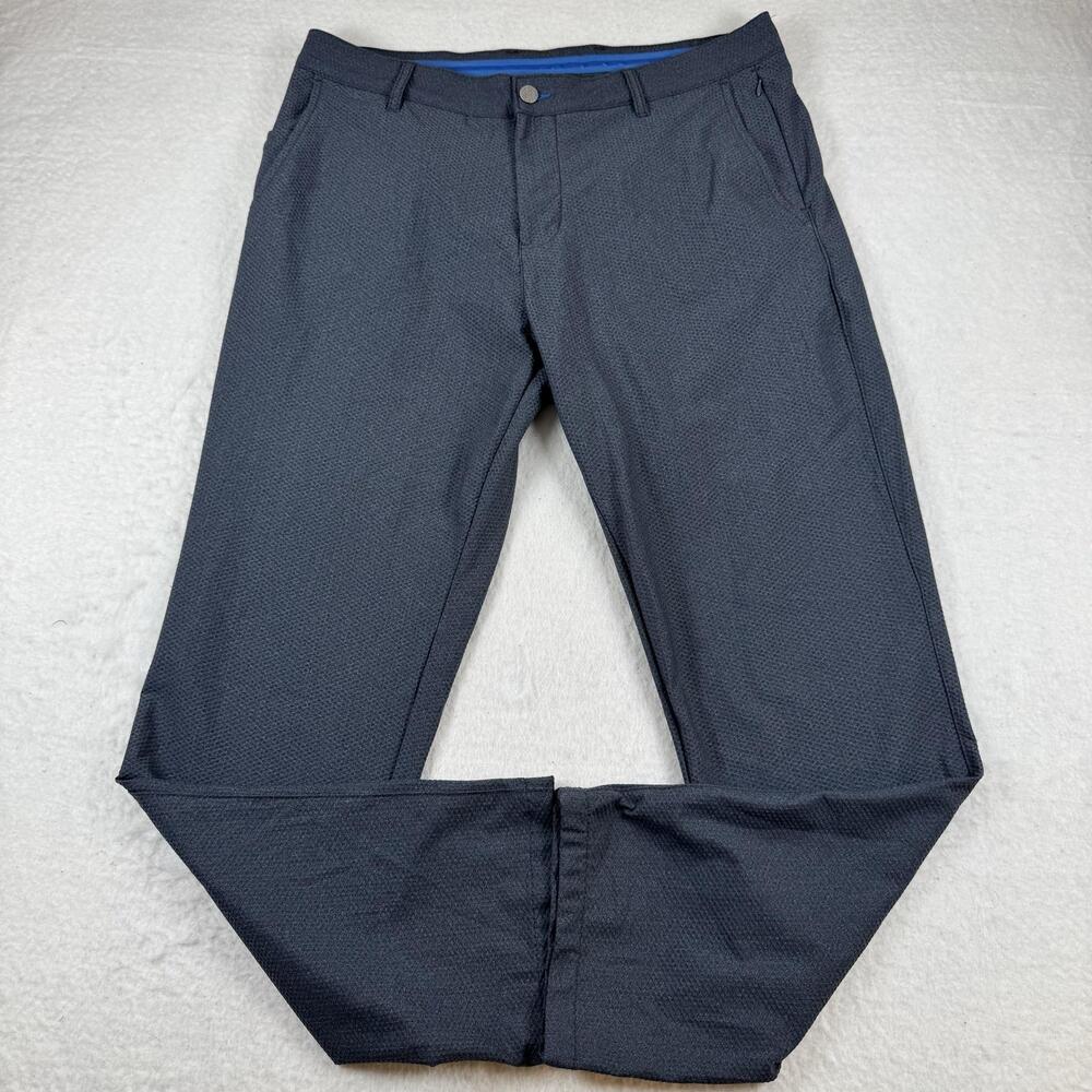 Twillory Pants Mens Size 36x32 Gray Technical Slim Fit Stretch Dress Business
